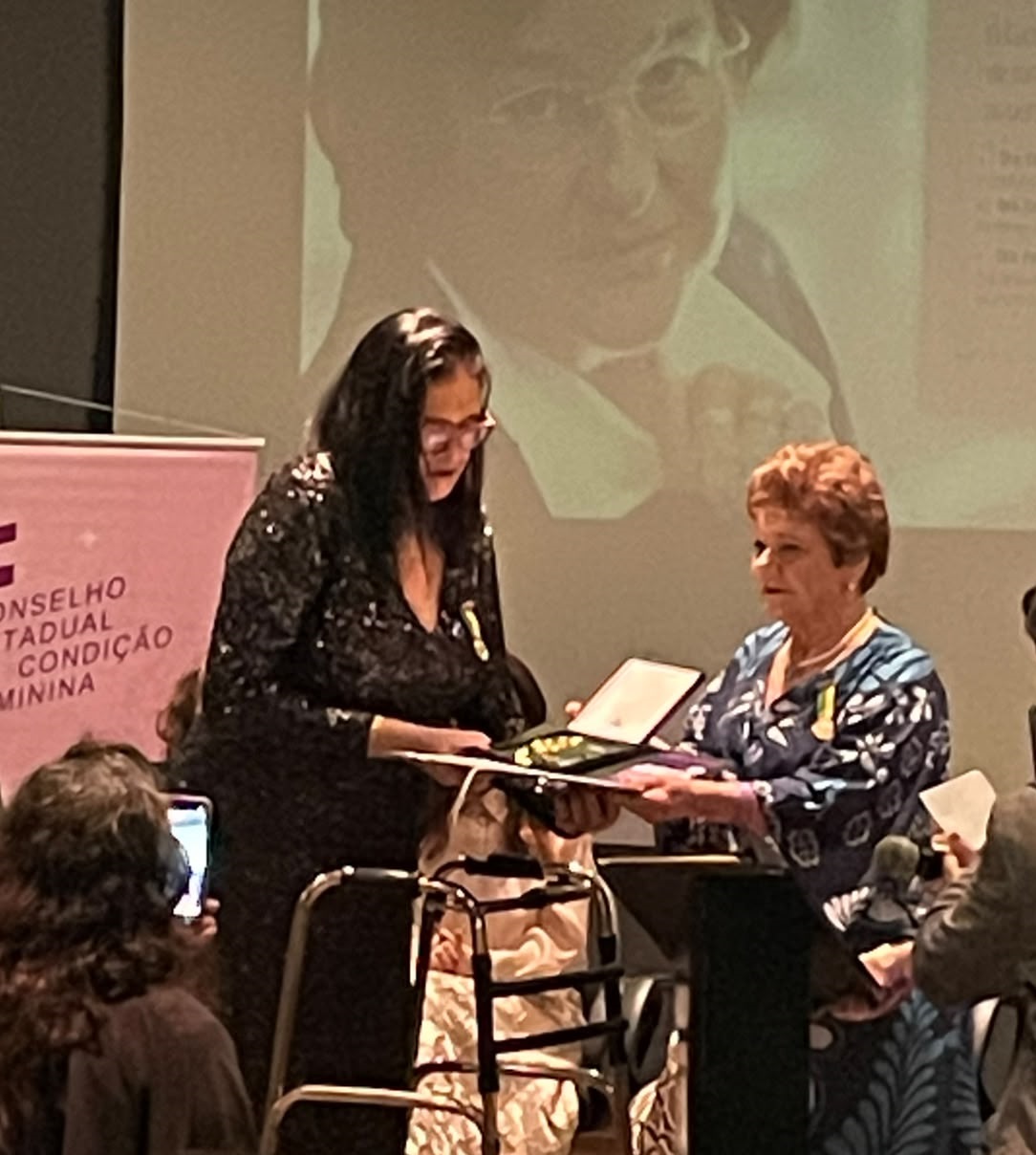 Juliana Puccini Vianna recebe Medalha Ruth Cardoso em noite marcada por emoção e reconhecimento