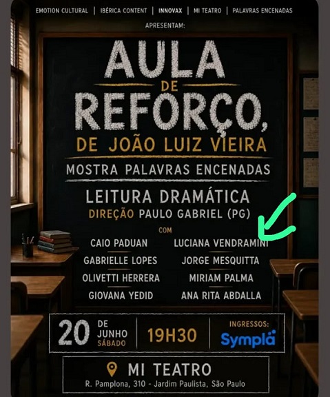 Emotion Cultural, Iberica Content, Innovax e Mí Teatro apresentam Mostra “Palavras Encenadas”