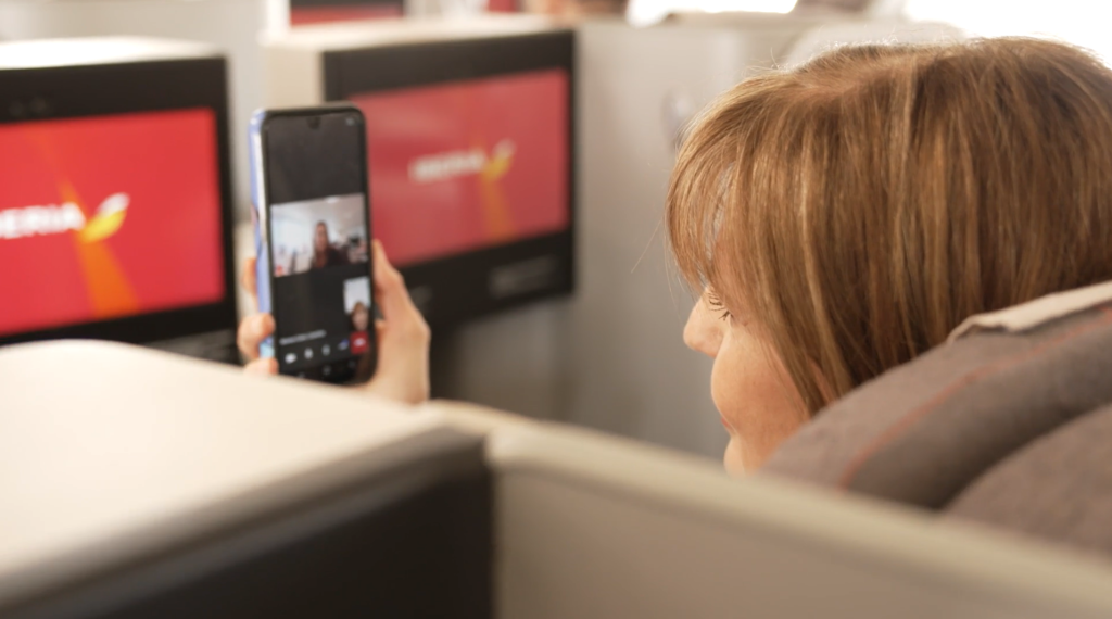 Iberia estreia Wi-Fi gratuito da Starlink em voo entre Madri e São Paulo