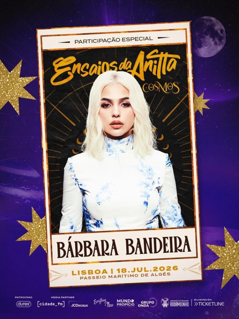 Quem é Bárbara Bandeira, cantora convidada dos Ensaios da Anitta em Portugal?