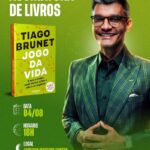 Tiago Brunet realiza sessão de autógrafos de “Jogo da Vida”, novo livro com prefácio de Kaká
