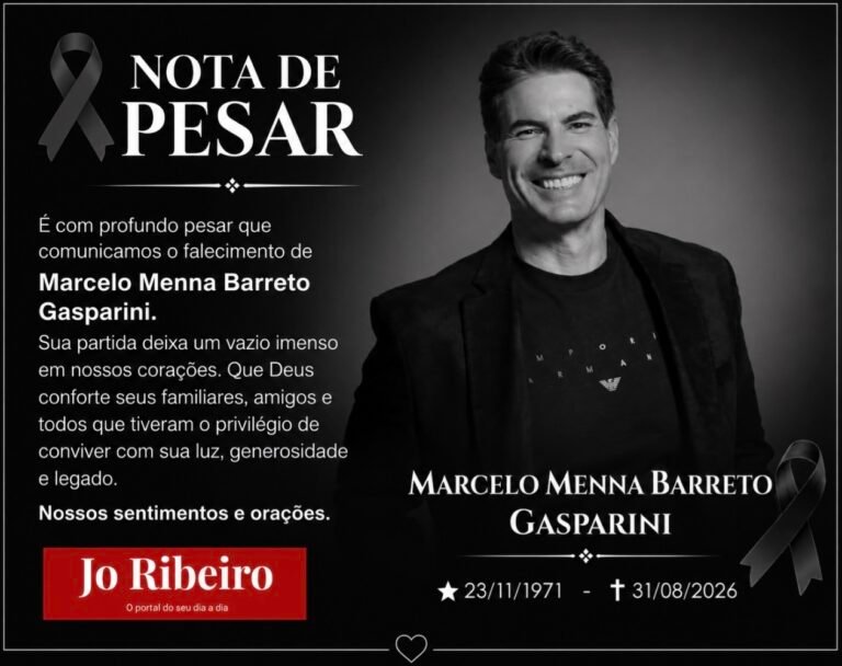 Nota de Pesar: Ribeirão Preto se despede de Marcelo Menna Barreto Gasparini