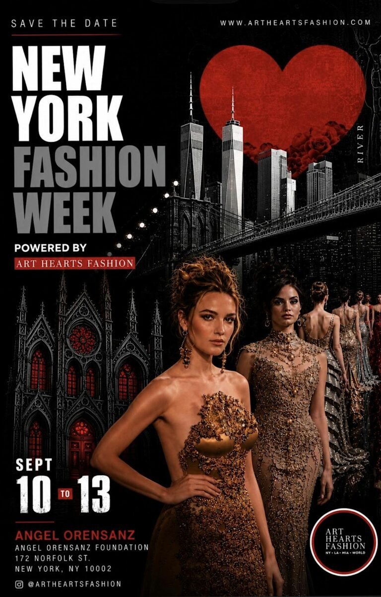 Art Hearts Fashion convida profissionais do setor para a New York Fashion Week e London Fashion Week