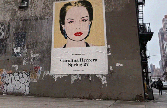 Carolina Herrera celebra 45 anos de elegância com o desfile Spring 2027 em Nova York