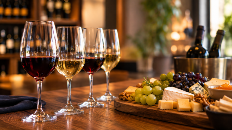 Encontro sobre vinhos com sommelier e degustação na loja da Abelardo Bueno