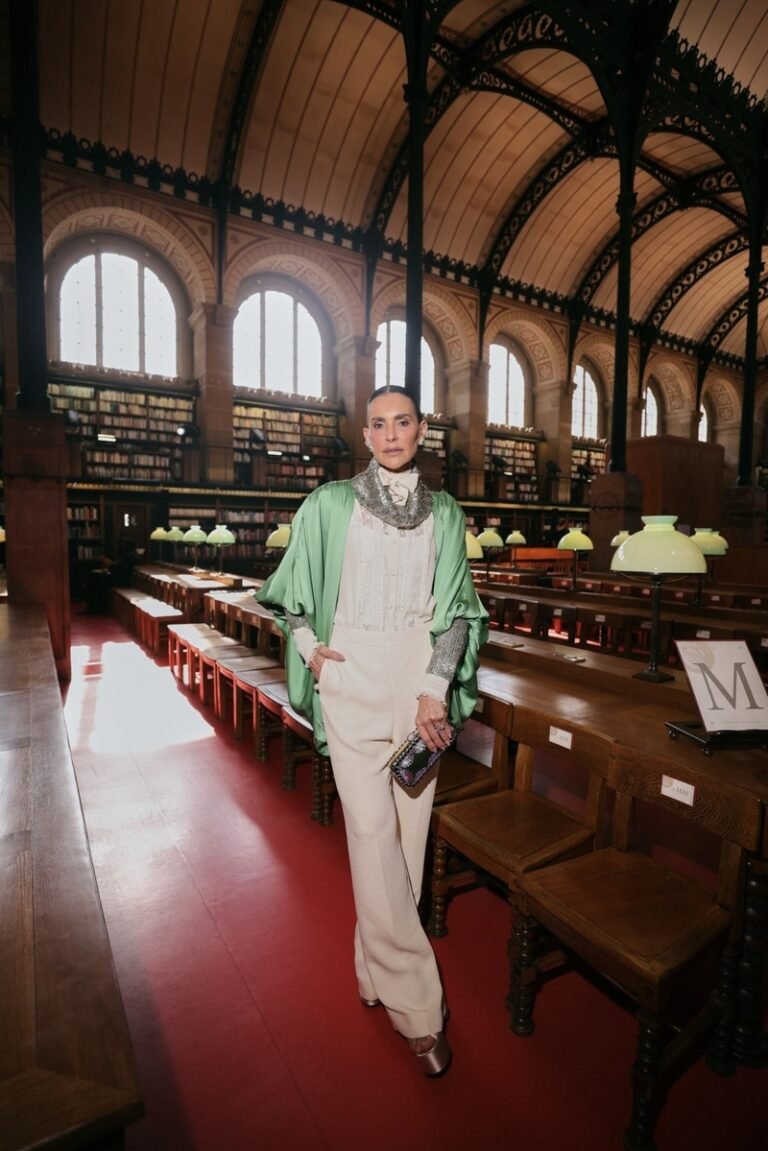 Marcella Zanoni prestigia programação exclusiva da Valentino durante a Paris Fashion Week