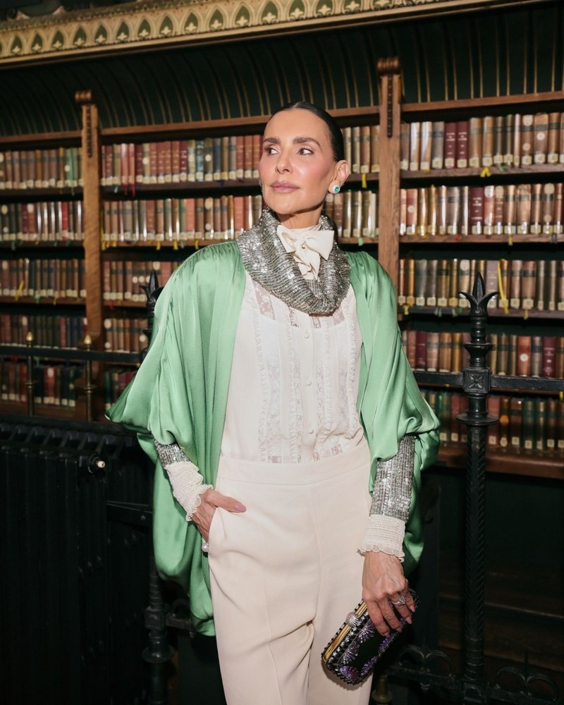Marcella Zanoni prestigia programação exclusiva da Valentino durante a Paris Fashion Week