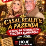 Live casal reality:  Terceiro eliminado de A Fazenda 18 Renê