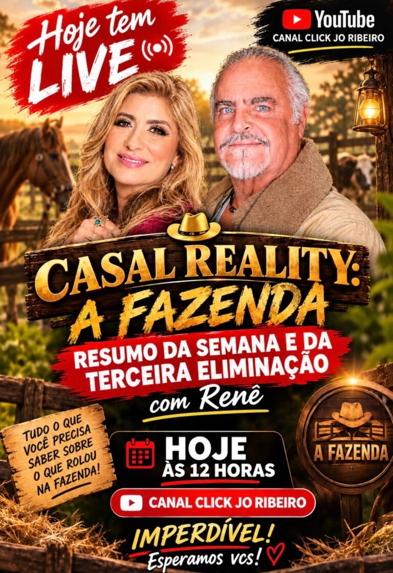 Live casal reality:  Terceiro eliminado de A Fazenda 18 Renê