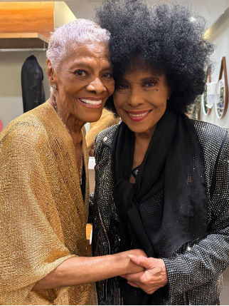 Eliana Pittman celebra reencontro emocionante com Dionne Warwick após show de despedida dos palcos